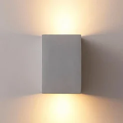 Gerda - GU10 væglampe, 2 lyskilder af beton^Lindby Best