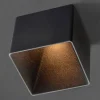 The Light Group Loftlamper|Indbygningsspots>GF design Blocky indbygningslampe IP54 sort 3.000 K