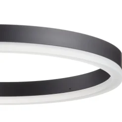 Giotto LED-loftlampe, 2 lyskilder, sort^Fabas Luce Discount