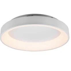 Trio Lighting Girona LED-loftlampe med fjernbetjening, hvid