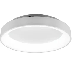 Trio Lighting Girona LED-loftlampe med fjernbetjening, hvid