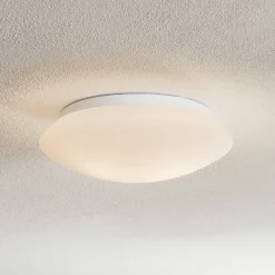 Gjovik loftlampe, opalglas, Ø 30 cm^Argon Online