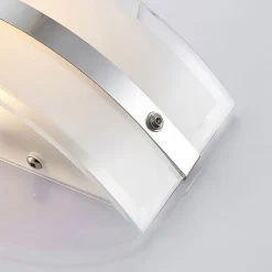 Glas-væglampe Zinka med LED, 25 cm^Lindby Best