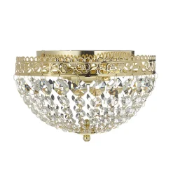 Glitrende loftlampe Saxholm^Markslöjd Best