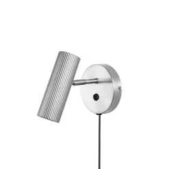 Globen Lighting Væglamper>væglampe Hubble, børstet stål
