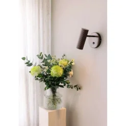 Globen Lighting væglampe Hubble, bronzefarvet