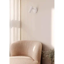 væglampe Hubble, hvid^Globen Lighting Hot