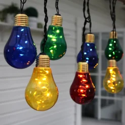 STAR TRADING Dekorationsbelysning>Glow LED-lyskæde med 10 kulørte lyskilder