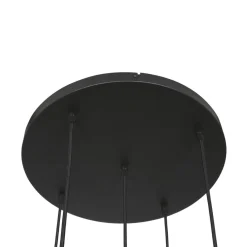 Steinhauer Glsabol glas-hængelampe, messing, 5 lyskilder