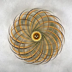 Gofurnit Veneria væglampe, eg, Ø 70 cm
