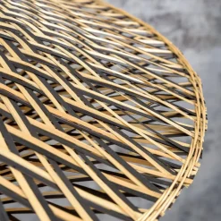 Bali væglampe af bambus, Ø 44 cm^Good & Mojo