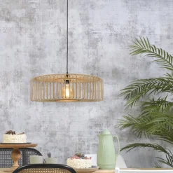 Good & Mojo Bæredygtige Lamper>Bromo pendel lavet af bambus Ø 60cm