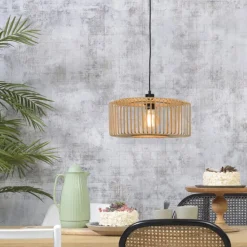 Good & Mojo Bæredygtige Lamper>Bromo pendel lavet af bambus Ø 40cm