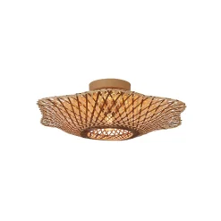 Good & Mojo loftlampe Madura, Ø 44 cm, brun, bambus E27