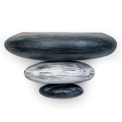 Grå LITICA væglampe med imiterede sten^ORION Online