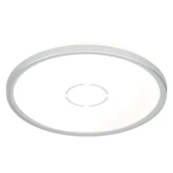Briloner Gratis LED-loftlampe, Ø 29 cm, sølv