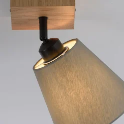 Grøn Michel vægspot med stofskærm^JUST LIGHT. GmbH Online