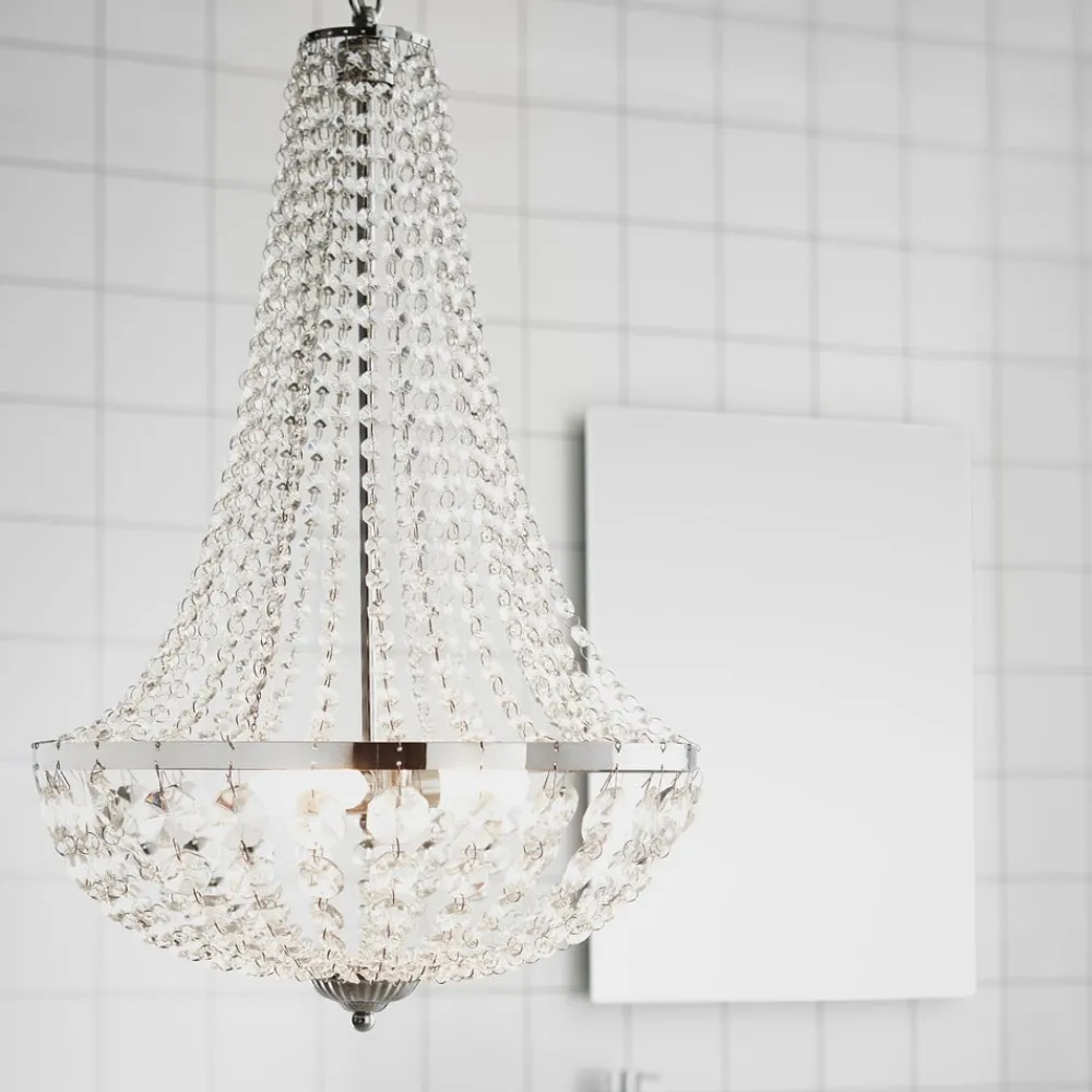 Markslöjd Lysekroner>Gränsö lysekrone til badeværelset, Ø 40 cm