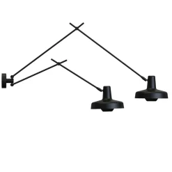 GRUPA Arigato væglampe 2 lyskilder 90 cm sort