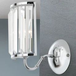 ORION Gstaad krystalbelagt væglampe