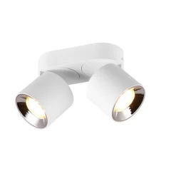 Guayana loftspot GU10, 2 lyskilder, hvidt^Trio Lighting Sale