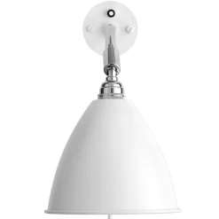 Bestlite BL7 væglampe, krom/hvid^GUBI Best