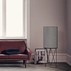 GUBI Gulvlamper|Gulvlamper>Pedrera PD2-gulvlampe med dæmper, sort