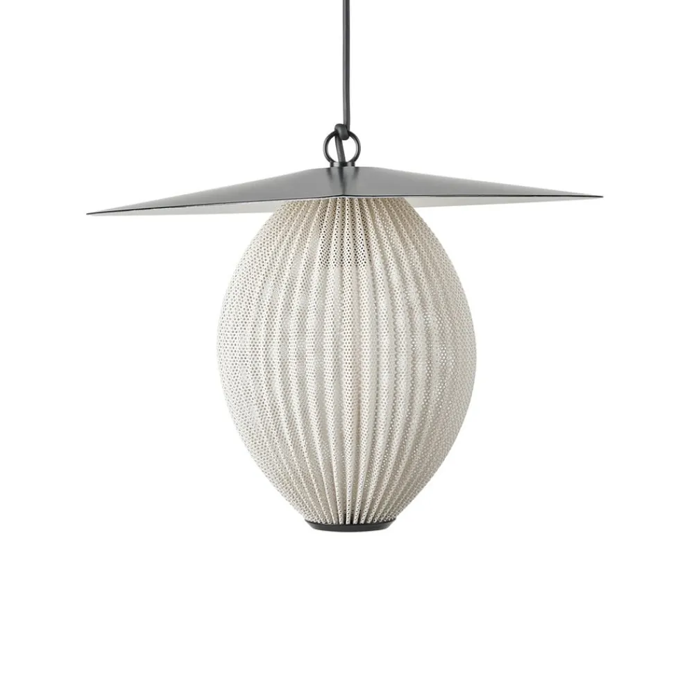 Satellite udendørs pendel, 45x27 cm, sort/sennepsguld^GUBI