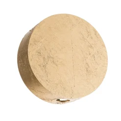 Escale Guldskinnende LED væglampe Sunny