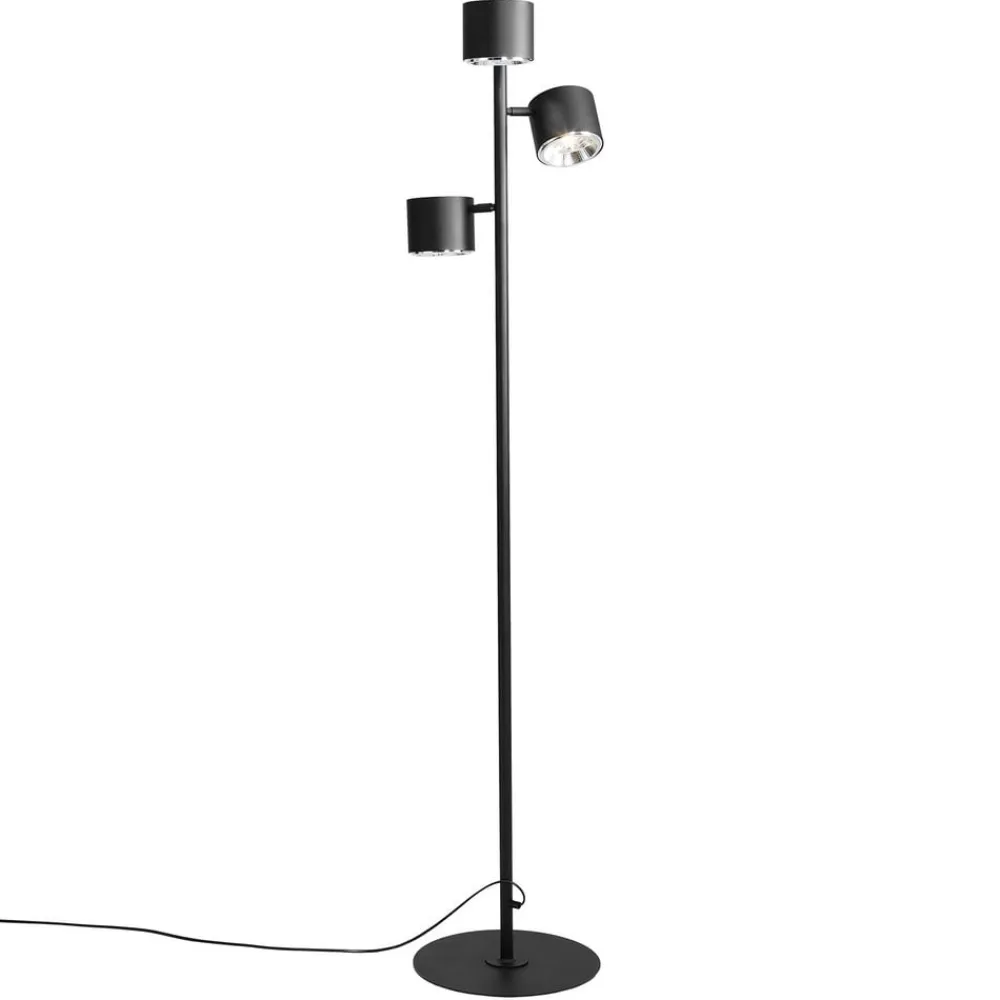 Gulvlampe 1047, 3 lyskilder, sort^ALDEX Sale