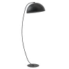 EMIBIG LIGHTING Gulvlamper>Gulvlampe Arcos, sort, højde 150 cm, metal