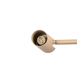 Luminex Gulvlampe Axion, beige, højde 115 cm, stål