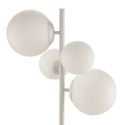 ALDEX Gulvlampe Dione, 4 lyskilder, hvid