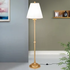 ORION Gulvlampe Donata med plisséskærm