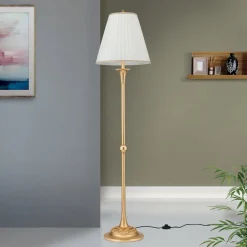 ORION Gulvlampe Donata med plisséskærm