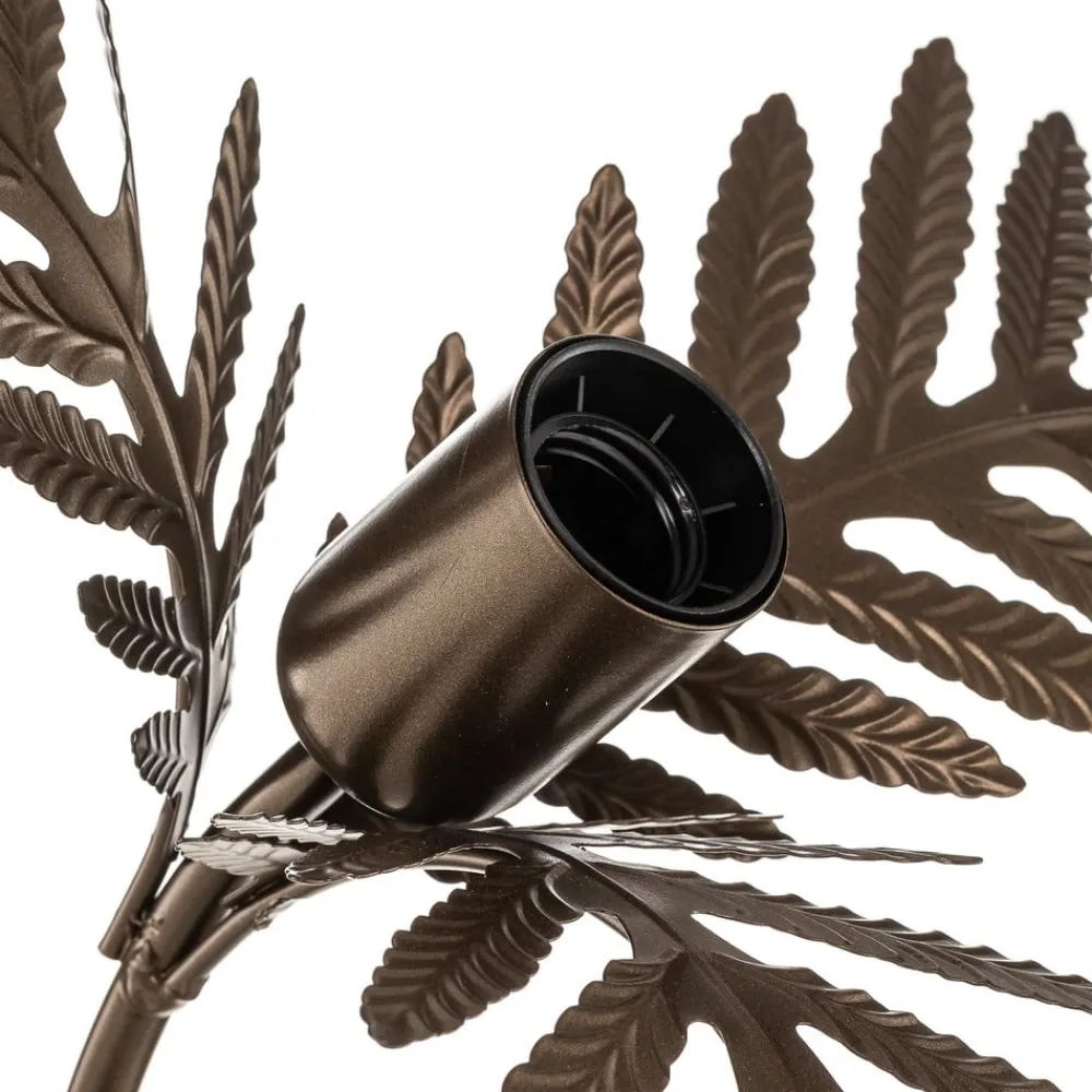 Gulvlampe Dubai i bladlook, 2 lyskilder, bronze^ONLI