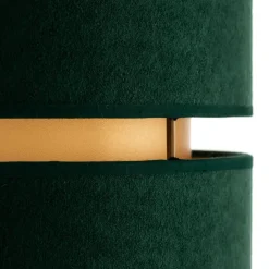 Duolla Gulvlampe Duo, grøn/guld, Ø 40 cm 1 lyskilde