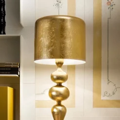 Gulvlampe Eva STL3+1, guld^Masiero Sale