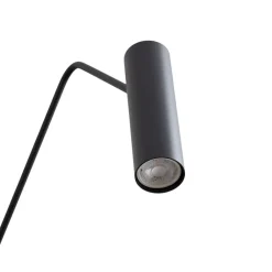 Nowodvorski Lighting Gulvlampe Eye Super med bevægelig hoved, sort