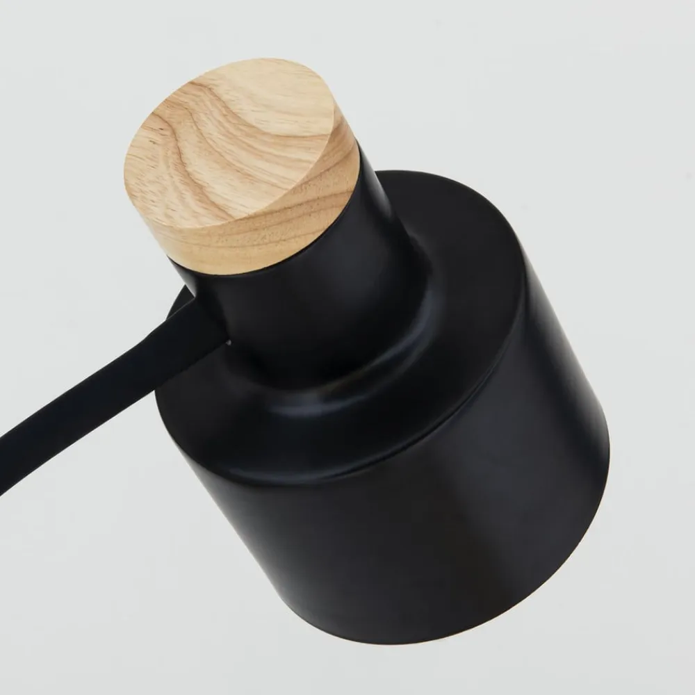 ORION Gulvlampe Gili, sort mat, stål, højde 150 cm, E27