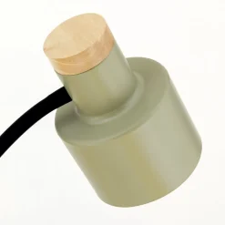 ORION Gulvlampe Gili, stål, lysegrøn, højde 150 cm, E27