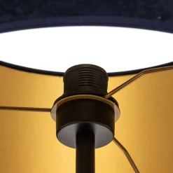 Gulvlampe Golden Roller mørkeblå/guld^Duolla New