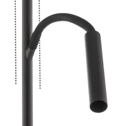 Gulvlampe Hotel Plus - grå skærm og læselampe^Nowodvorski Lighting Outlet