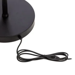 Gulvlampe LM-9113-2BSY, sort, metal, 180 cm høj, E14^Avonni New