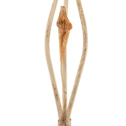 Gulvlampe Lucrezia i elfenben med blomsterlampeskærm^ONLI Discount