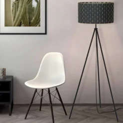 Gulvlampe Marasales i tekstil, tre ben^EGLO Discount