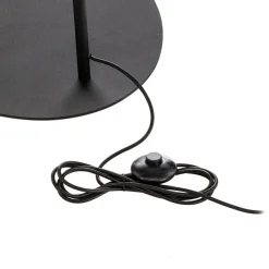 Gulvlampe Moby Green med tekstilskærm^TK Lighting Online