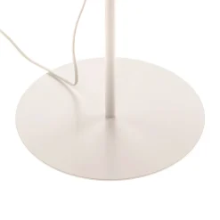 Duolla Gulvlampe Roller, hvid/guld, højde 145 cm