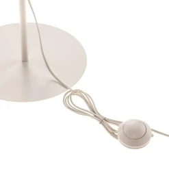 Duolla Gulvlampe Roller, hvid/guld, højde 145 cm