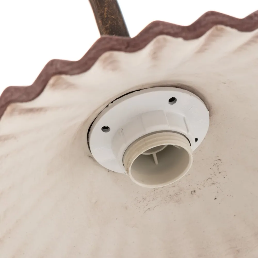 Gulvlampe Rosina med to keramiske skærme^ONLI